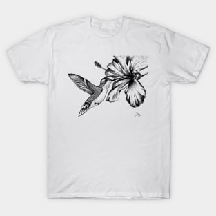 Hummingbird & Hibiscus T-Shirt